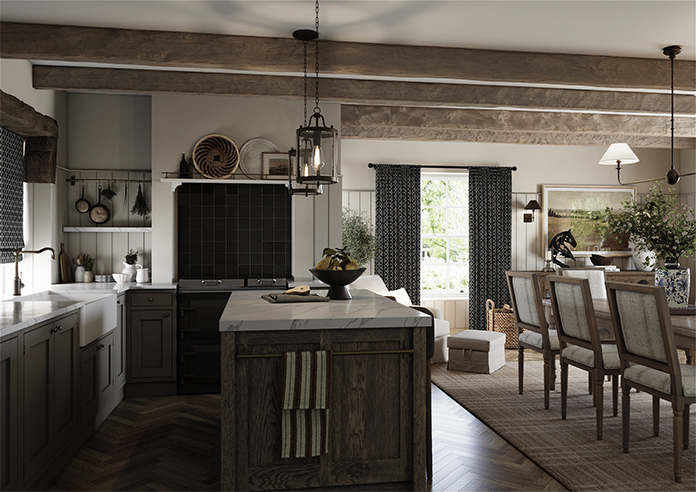 Hexgem, Onyx - Made to Measure Curtains - Image 7